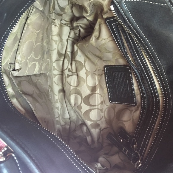 Coach black leather purse - Picture 5 of 6