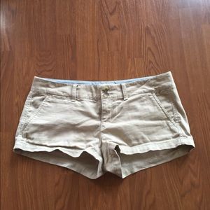 Tan American Eagle Shorts