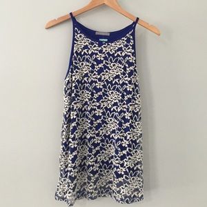 Loveapella Lace Overlay tank NWT