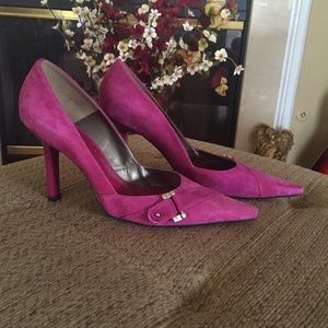 BCBG Purple Pumps
