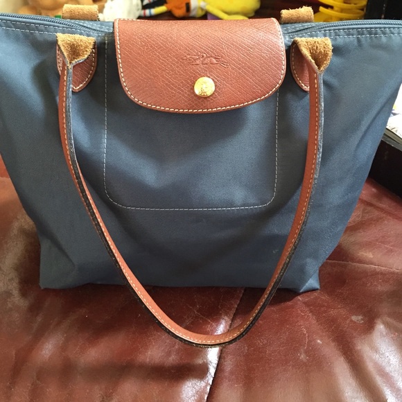 Long Champ Medium Grey