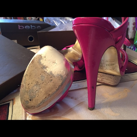 Bebe pre loved pink shoes - Picture 3 of 4