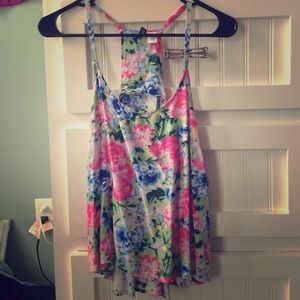 Floral Patterned Tank