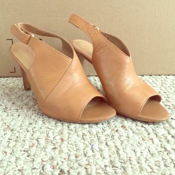 Franco Sarto Peep Toe Heels