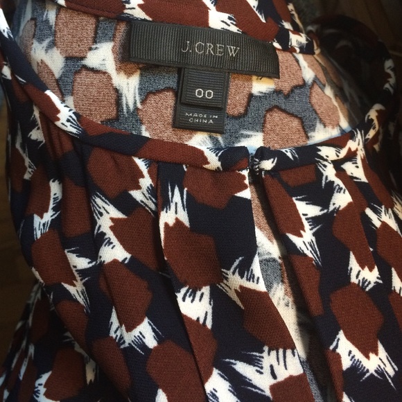 J.Crew Shattered Print Top - Picture 4 of 4
