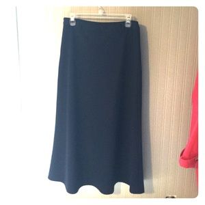 Navy blue dress skirt