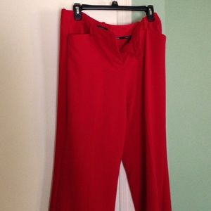 Cherry Red Slacks