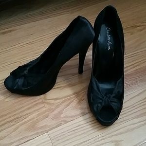 Black 5" Charlotte Russe Heels