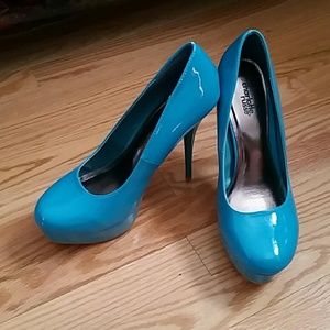 Teal 5" High Heels