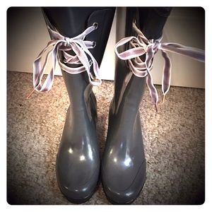 Sperry Sadie Tie Rain Boots