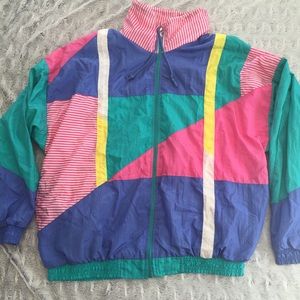 🌈80s Windbreaker🌈