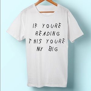 Drake inspired big/little shirts