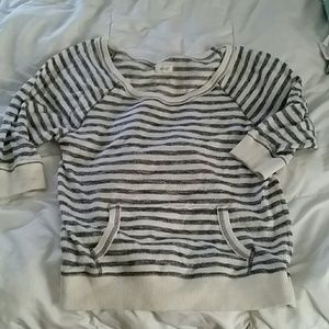 Striped aerie sweater