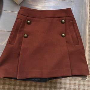 Express 00 Brown/Tan Sailor Skirt