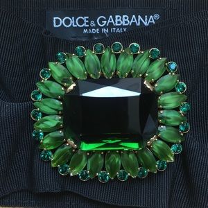 Dolce & Gabbana embellished waist belt Small