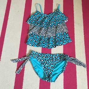 💕 FLASH SALE FOR JUSTICE TANKINI SWIM SUIT💕