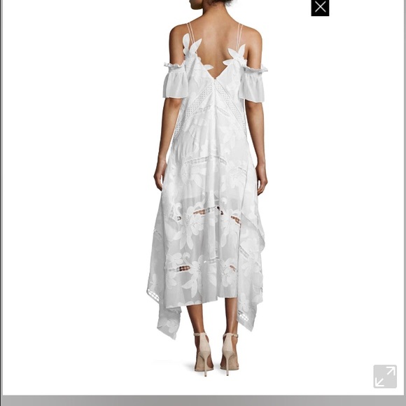 Self Portrait Embroidered Off-the Shoulder Dress - Picture 2 of 4