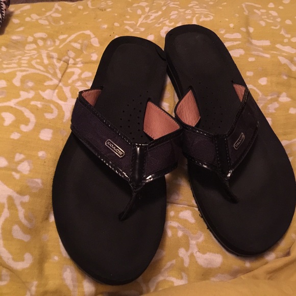 Authentic Coach Flip Flops!!