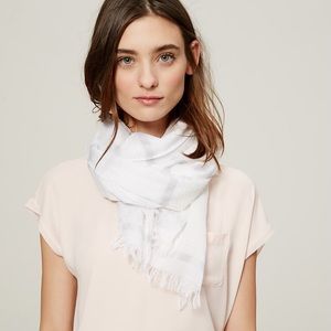 NWT Shimmer Striped Scarf
