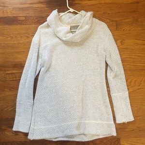 Cowl neck oversized sweater