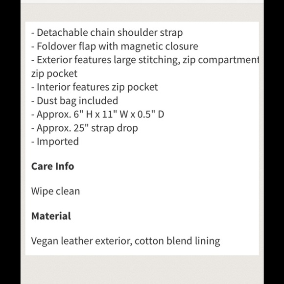 🆕 YOKI Convertible Clutch/Crossbody - Picture 4 of 4