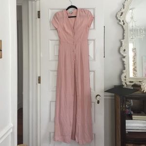Brand new. Lulus pink maxi, small