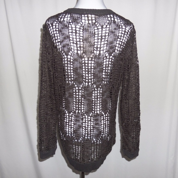 [LAST 1!!! Large] Unique Gray Sweater - Picture 7 of 8