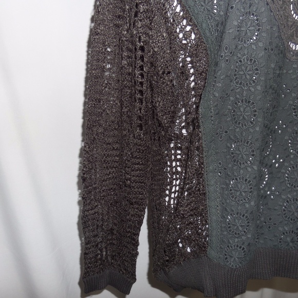 [LAST 1!!! Large] Unique Gray Sweater - Picture 5 of 8