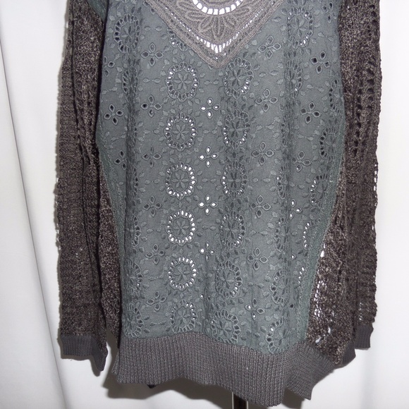 [LAST 1!!! Large] Unique Gray Sweater - Picture 4 of 8
