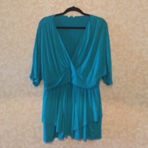 Teal Blouse