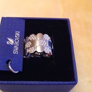 Swarovski ring Authentic size 50 NWT