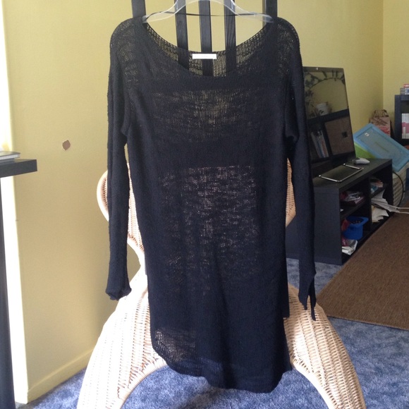 Zara slouchy sweater knit top