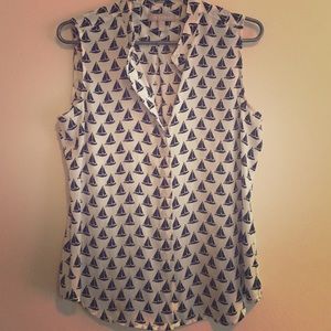 Banana Republic Sailboat Blouse