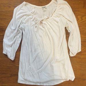 Flowy white blouse