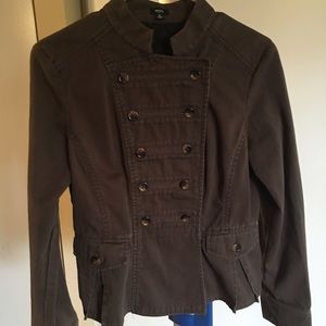 ❌SOLD❌EUC Olive Green Militant Denim Jacket Sexy!