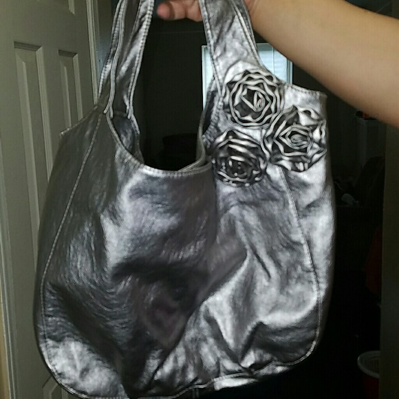 Silver purse