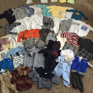 Baby Boys Lot Newborn & 0-3 Gap