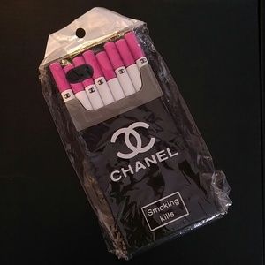 Pink Chanel iphone 6/6s case