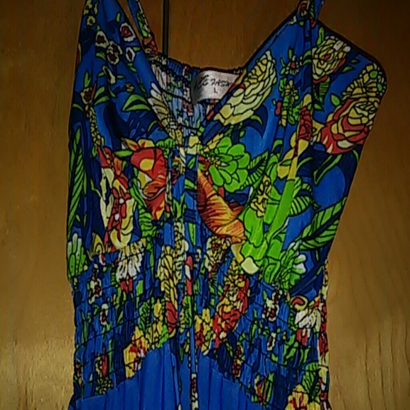 Ace Fashion Tropical Maxi Dress