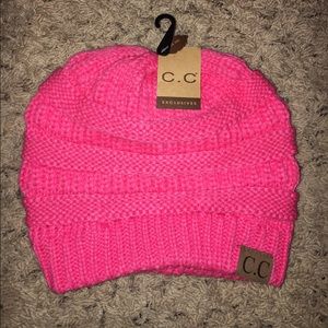 C.C beanie.