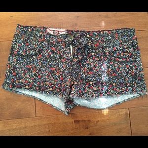 flower shorts size 1