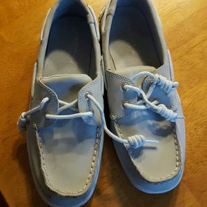 Light blue Authentic Sperry Top Siders