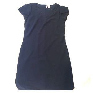 Navy Blue Shift Dress
