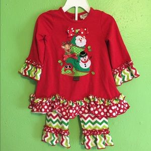Sz: 18M - Rare Too! Holiday Edition Shirt/Pant Set
