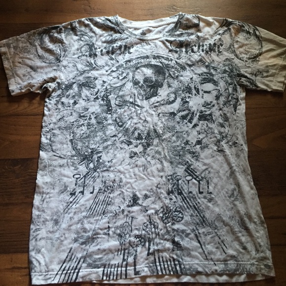 Male skull Archaic shirt