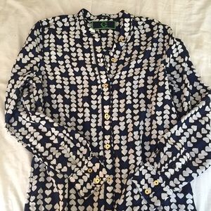 C Wonder silk blouse