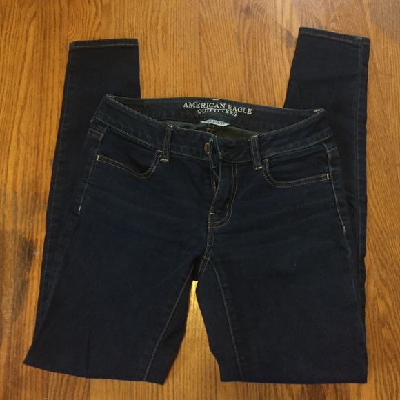 Dark wash jegging