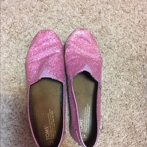 Pink/Purple Sparkly Toms