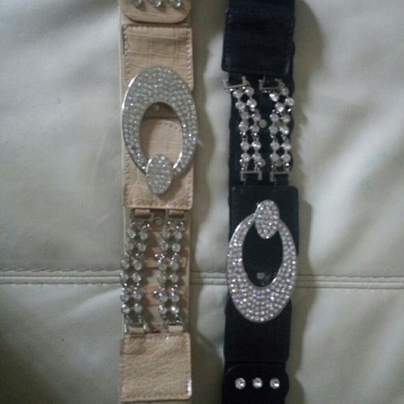 Classy rhinestone wide belts - Picture 1 of 1