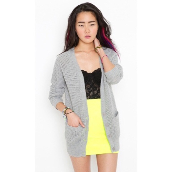 Nasty Gal x MinkPink Grandpa Sweater